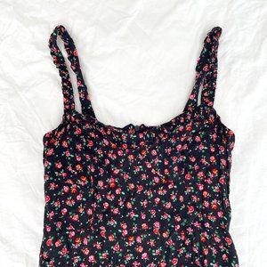 ZARA Floral Summer Dress - Size M